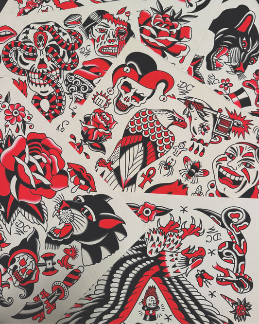 Black and Red Mini Flash Set (2026)