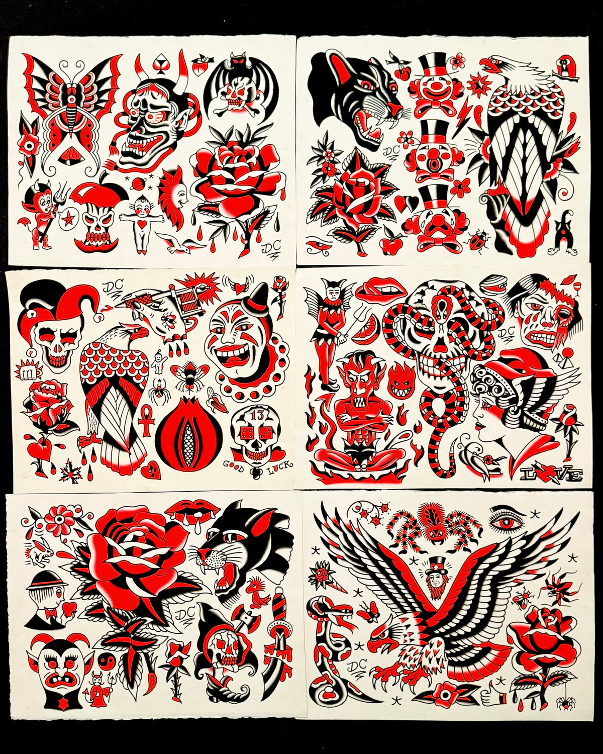 Black and Red Mini Flash Set (2026)