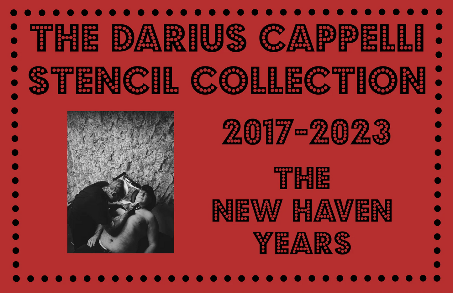 The Darius Cappelli Stencil Collection Physical Copy